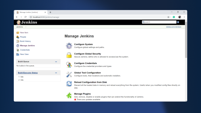 Jenkins CICDパイプラインを構成します。