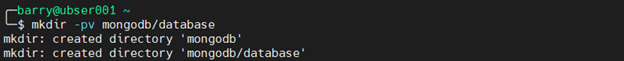 MongoDB Docker 4.2 - Docker Composeディレクトリを作成