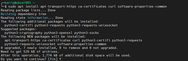 MongoDB Docker 1.2 - 前提条件パッケージをインストール