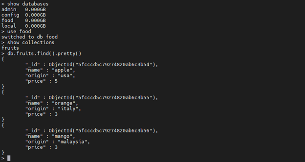MongoDB Docker 6.2 - 接続を確認