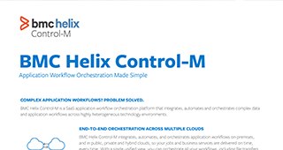 Datasheet: BMC Helix Control-M