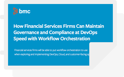 Financial Services compliance at DevOps speed