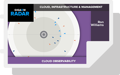 GigaOm Radar Report Observability