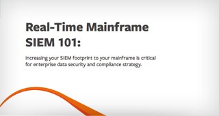 Real-Time Mainframe SIEM 101（リアルタイムメインフレームSIEMの基本）
