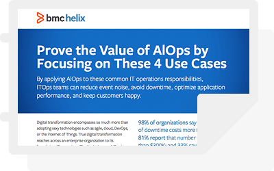 Prove the value of AIOps With These 4 Use Cases