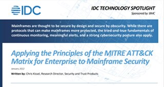 Analyst research: Applying the Principles of the MITRE ATT & CK Matrix for Enterprise to Mainframe Security