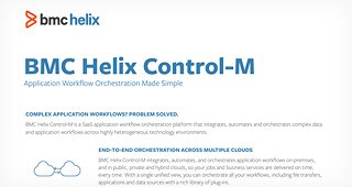 BMC Helix Control-M