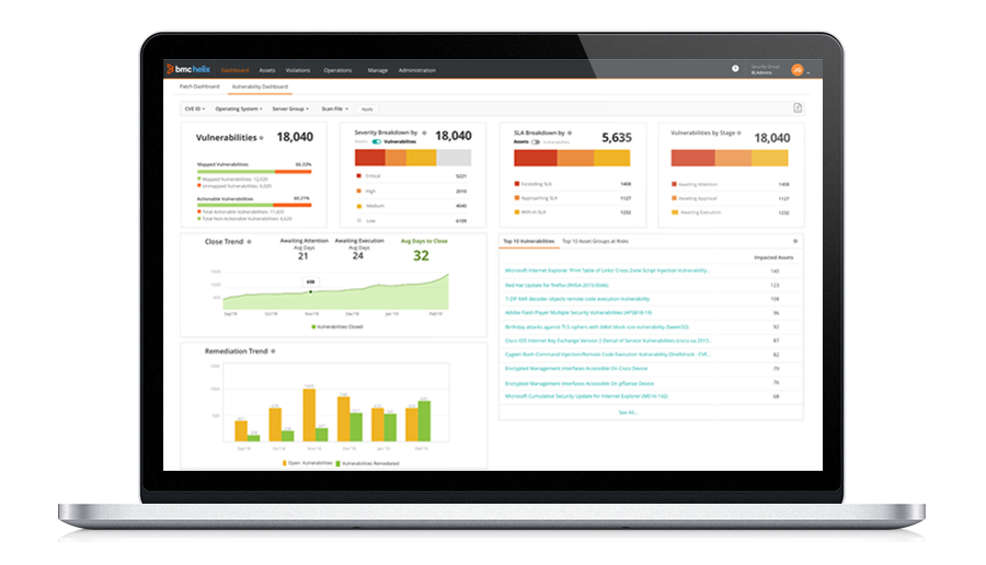 Vulnerability management for improved security