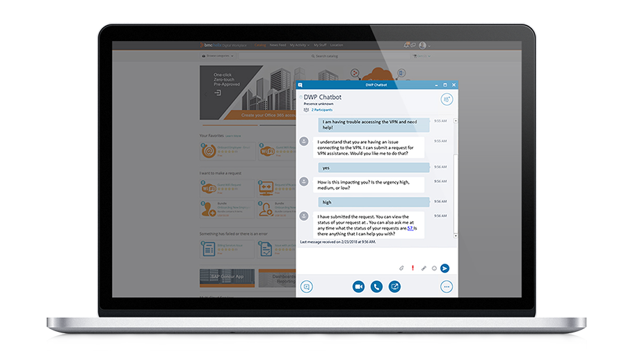 Skype for Businessの連絡先からアクセス